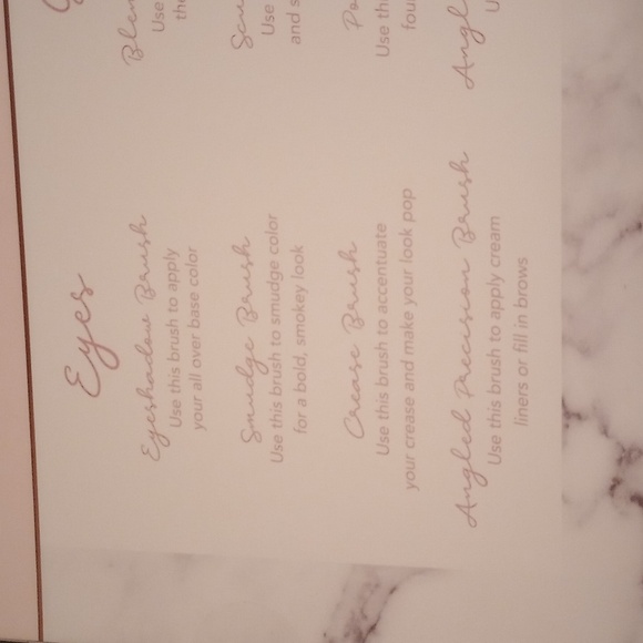 12pc Brush Set Eyes Glow Face - Picture 2 of 4